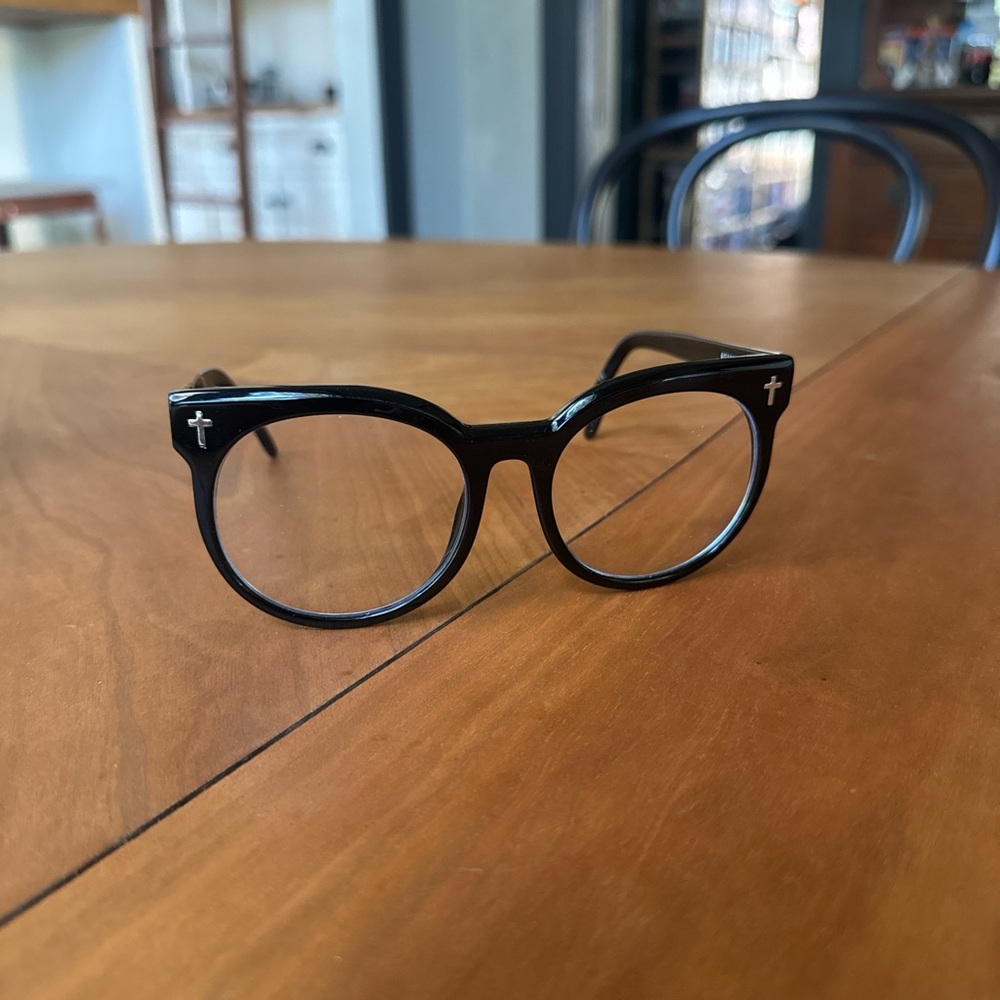 Valley Leeches Glossy Black Glasses